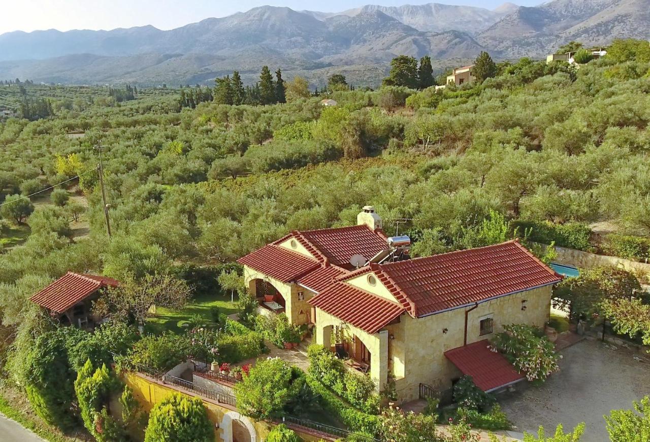 Villa Toula With Pool Nr Armeni Crete Makhairoí Exteriér fotografie