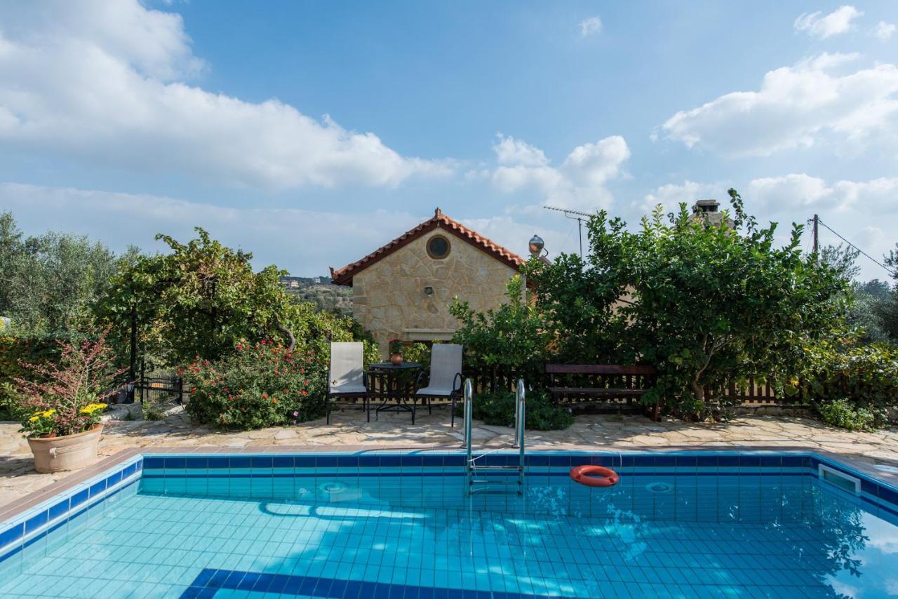 Villa Toula With Pool Nr Armeni Crete Makhairoí Exteriér fotografie